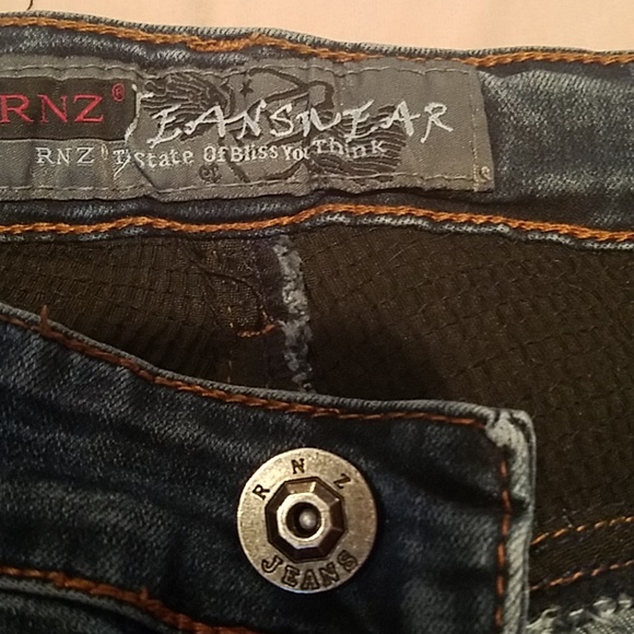 RNZ Jean's Sz 30 Chill Looking! Great Shape 28" in - Picture 2 of 7
